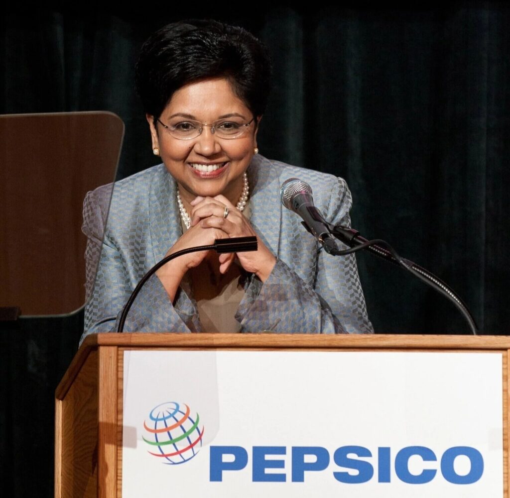 Indra Nooyi of Pepsi and her category of one